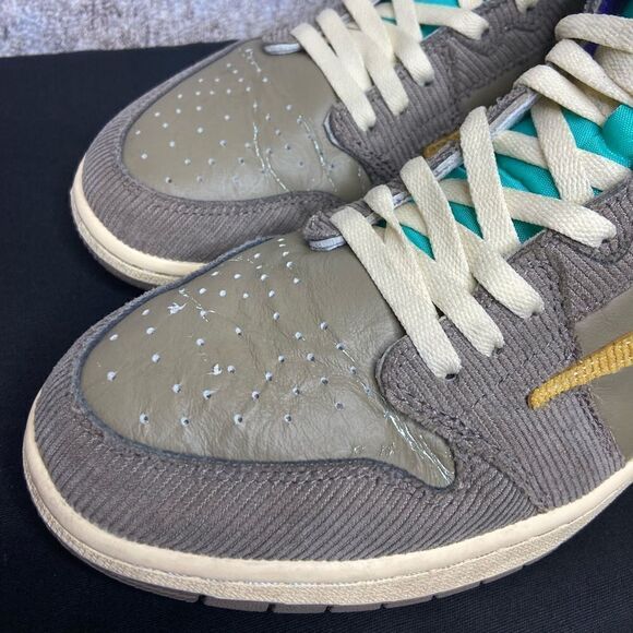 Rare Air Kiy Reves Sport 85 Taupe Blue Iridescent Grey Sneakers Size 12 - Picture 4 of 10